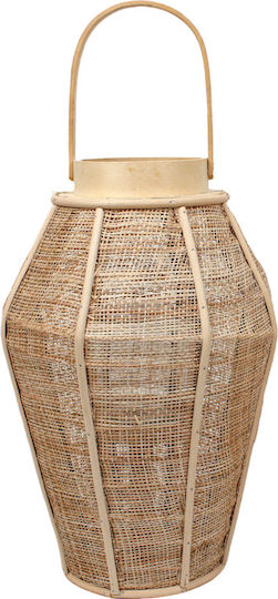 keleman Bamboo Lantern Brown 22x22x33cm