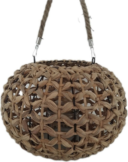 keleman Rope Lantern Brown 35x35x24cm