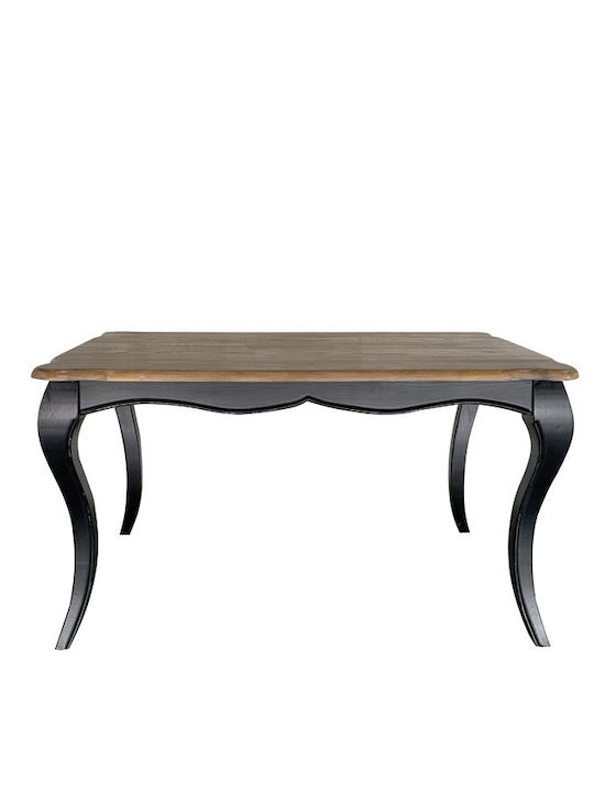Table Dining Room from Solid Wood 135x85x75cm