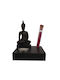 keleman Decorative Buddha Polyresin 13x13x16cm 1pcs