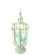 keleman Candle Holder Metal in White Color 21x55.5x21cm 1pcs