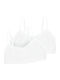 Cool Club Set of Kids' Bralettes White 2pcs