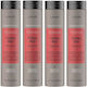 Set Dyed Red Hair Lakme Coral Red 4 X Shampoo 300ml