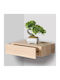 Regal Wand Oak 40x24x10cm