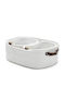General Trade Decorative Basket Wicker White