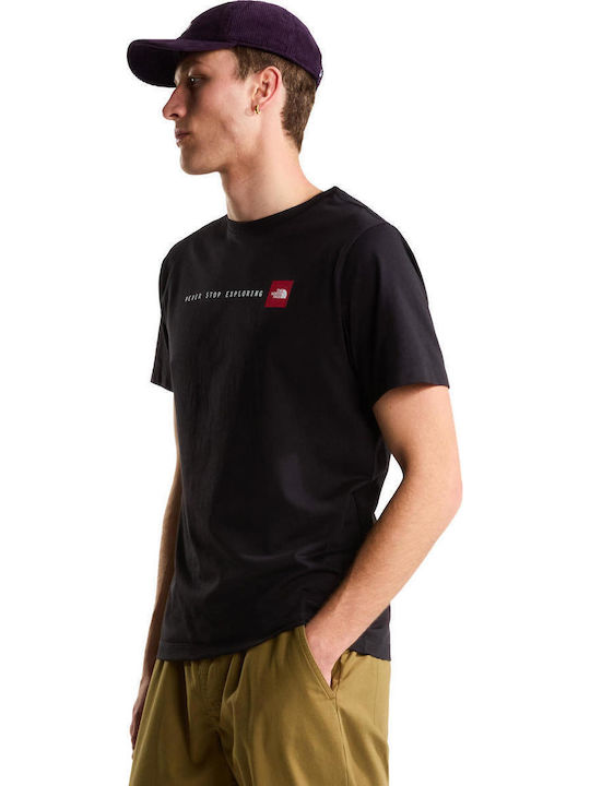 The North Face T-shirt Μαυρο