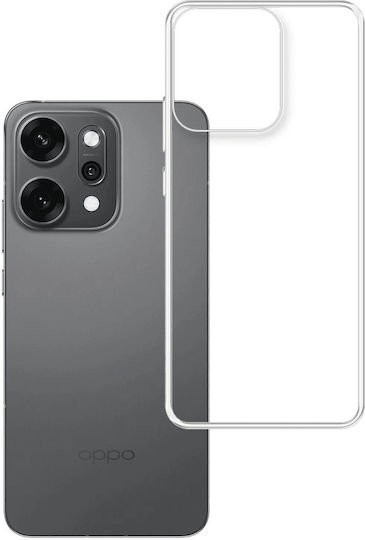 Techwave Ultra Slim Back Cover Silicon 0.5mm Transparent (Oppo Reno 14)