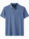 Polo T-shirt Washed Denim
