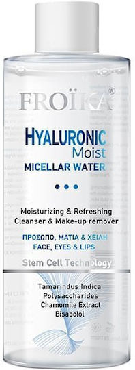Froika Hyaluronic Moist Micellar Water Αφαίρεσης Μακιγιάζ Προσώπου, Ματιών & Χειλιών 400ml