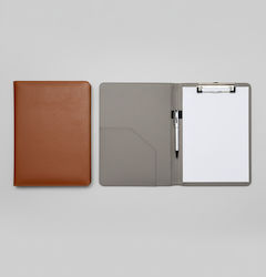 Obro Clipboard Profesional Dosar Elegant Organizator Documente Business Prezentare A4 Piele Eco