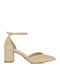 Leather Pink Medium Heels