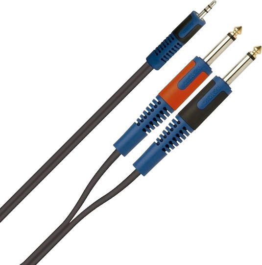 QuikLok Kabel 6,3mm Stecker - 6,3mm Stecker 5m (30.00288)