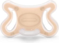 Suavinex Sx Pro Silicone Pacifier Beige for 0-6 Months