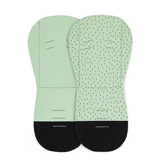 Petite & Mars Breathable Stroller Mattress Double Sided 42x86cm Green