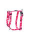 Rogz Hundegeschirr Fusion Rosa Pfote L 45-75cm