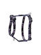 Rogz Σαμαράκι Σκύλου Fusion Midnight Black M 32-52cm