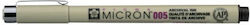 Sakura Pigma Micron 005 Design Marker Brown