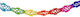 Decorative Garland Paper Circles Ø17cm 3m 1 Piece