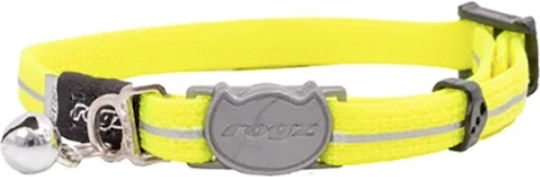 Rogz Piesa universala Katzenhalsband Gelbes