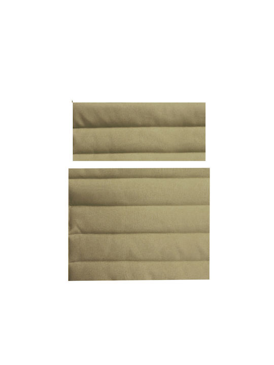 keleman Waterproof Director Chair Cover Brown 62x80cm
