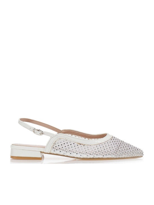Tsoukalas Γυναικείες Μπαλαρίνες Slingback με Λο...