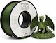 Filament Pentru Imprimante 3D PLA 1.75mm Culoare Verde Măsliniu 1kg 1 Bucată Bobină