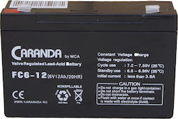 Car_6V_12Ah Μπαταρία UPS 6V 12Ah