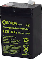 Car_6V_5Ah Μπαταρία UPS 6V 5Ah