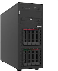 Server Lenovo Thinksystem St250 V3 7dce100bea Quad-core Intel Xeon 6315p 2.8/5.2ghz 16gb Ddr5 Udimm No Hard Drive On Board Sata Software Raid Controller 2x 1gbe Lan 5x Usb 3.2 Gen 1 No Os 2x 800w Psu Server Lenovo Thinksystem St250 V3 7dce100bea Quad-core Intel Xeon 6315p 2.8/5.2ghz 16gb Ddr5 Udimm No Hard Drive On Board Sata Software Raid Controller 2x 1gbe Lan 5x Usb 3.2 Gen 1 No Os 2x 800w Psu