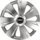 Auto Radkappen Versaco Energy Rc Silber 13" Kompatibilität 3d Metallisch Audi 4 Stücke