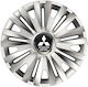 Тасии За Коли Versaco Royal Rc 13" С 3d Метален Емблема Mitsubishi 4 Броя
