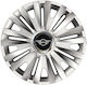 Versaco Auto Radkappen Royal Rc 13" 3D Metallisches Mini 4 Stücke