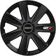Car Wheel Hubcaps Versaco Gtx Carbon Black 14" ...