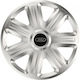 Auto Radkappen Versaco Comfort 16 Zoll Silber 3D Metallisch Ford 4 Stücke