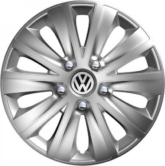 Тасии Трохо́ве Автомобил Versaco Rapid Hc Сребристи 14" Сигма 3d Метална Vw 4 Броя