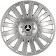 Auto Radkappen Versaco Intelligent Silber 13" Kompatibilität 3d Metallisch Mercedes-benz 4 Stücke