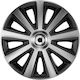 Тасии Трохове Автомобил Versaco Aviator Карбон Хром и Черни 15" Сигнал 3D Метален Smart 4 Броя