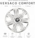 Car Wheel Hubcaps Versaco Comfort 15" Silver 3d...
