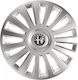 Car Wheel Hubcaps Versaco Luxury Silver 14" 3d ...