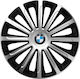 Тасии Трохове Автомобилни Trend Хромирани Черни 13" Сигма 3d Метална Bmw 4 Броя