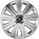 Car Wheel Hubcaps Versaco Aviator 15" Carbon Ch...