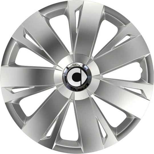 Тасии Трохове Автомобилни Versaco Energy Rc Сребристи 14" Сигнал 3d Метален Smart 4 Броя