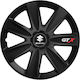 Car Wheel Hubcaps Versaco Gtx Carbon Black 16" ...