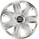 Car Wheel Hubcaps Versaco Comfort 14" Silver 3d...