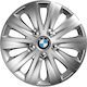 Capace De Roți Auto Versaco Rapide Nc Crom 15" Siglă 3d Metalic Bmw 4 Bucăți