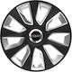 Car Wheel Hubcaps Versaco Stratos Rc Black Chro...