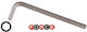 Force Cheie Allen Cu Vârf De Dimensiunea 1.5mm Cr-mv