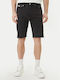 Herren Shorts Denim Schwarz