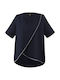 Μπλούζα Κρουαζέ Lucia Navy Blue