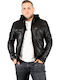 Leder Herren Jacken Schwarz